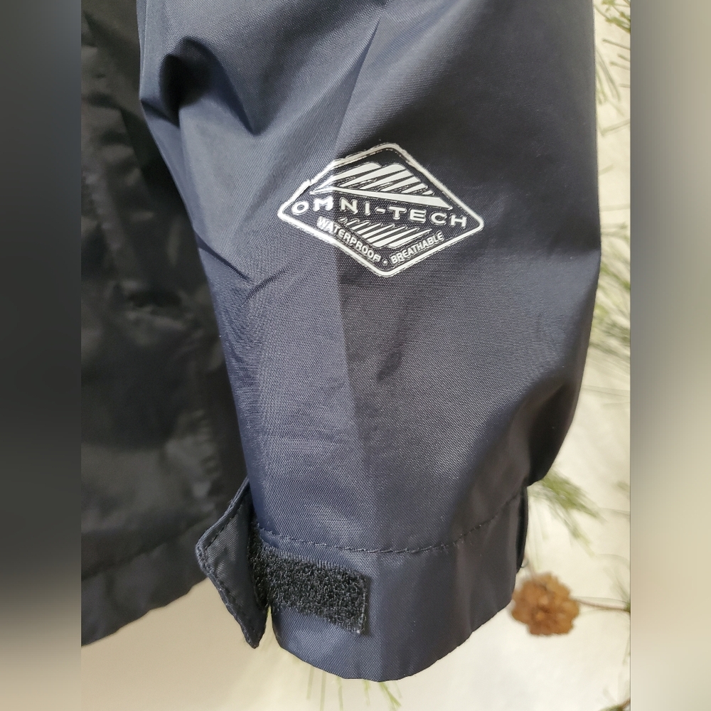 Columbia Arcadia II Omni-Tech Waterproof Rain Jacket Navy Blue XL - Picture 3 of 12